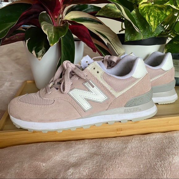 New Balance Shoes | New Balance 574 Core Sneakers Blush Pink | Poshmark